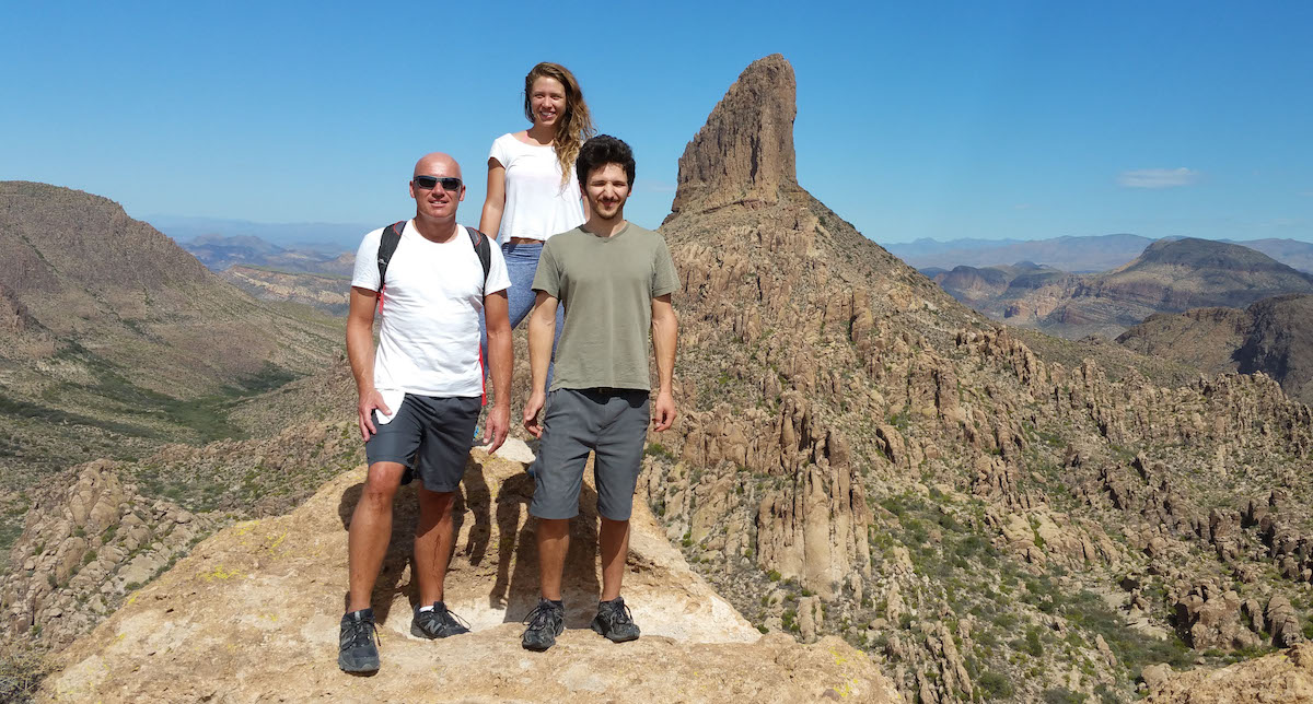 Time spent with his children in the Arizona Desert gives meaning to years of hard work at iPlayerHD